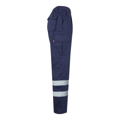 VL ASCLEPIUS. Multi-pocket twill trousers (200g/m²), in cotton (35) and polyester (65)